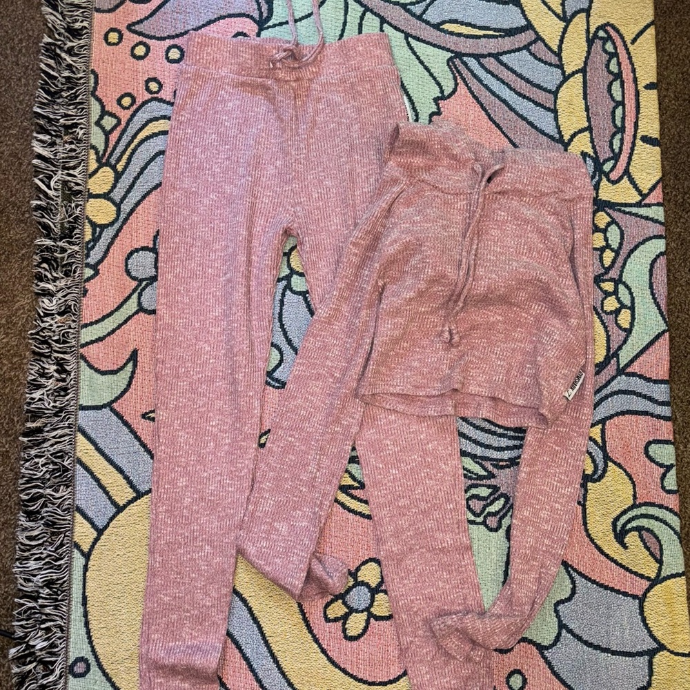 Gymshark pink marled lounge set - Picture 2 of 7